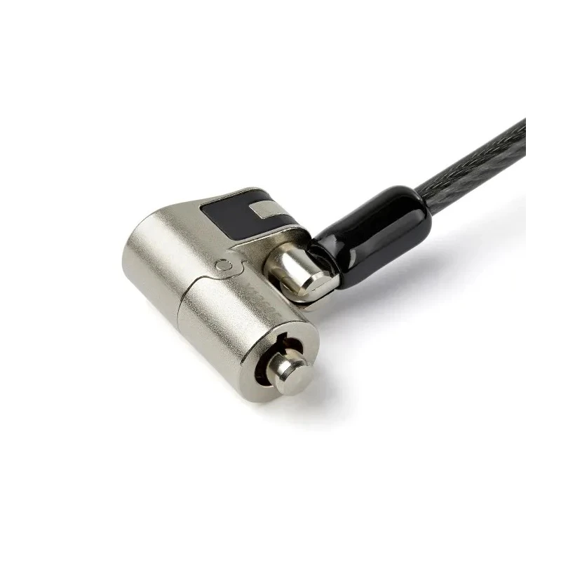 StarTech.com Laptop Lock Cable Lock 2m Cable Length for Noble Wedge®, Nano, K-Slot Devices LTULOCKKEY