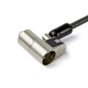 StarTech.com Laptop Lock Cable Lock 2m Cable Length for Noble Wedge®, Nano, K-Slot Devices LTULOCKKEY