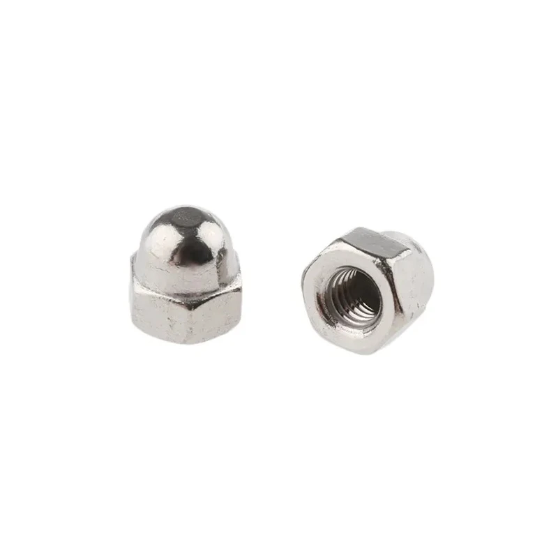 RS PRO Plain Stainless Steel Hex Nut M3 DIN 1587 248-4387