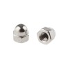 RS PRO Plain Stainless Steel Hex Nut M3 DIN 1587 248-4387