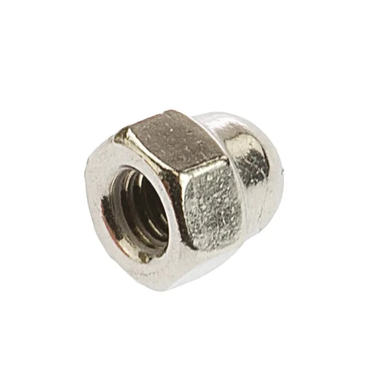 RS PRO Plain Stainless Steel Hex Nut M3 DIN 1587 248-4387