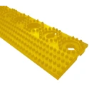 RS PRO Yellow Anti-Slip Tile Polyvinyl Chloride Interlocking 500 mm x 60 mm x 15 mm 221-7915