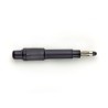 Pomona Black Male Banana Connector, Solder Wire to Body Termination, 1kV, 20A, Nickel Plating 122505A