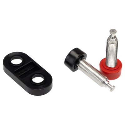 Pomona Black 15A Banana Connector with Brass Contacts and Bright Tin Plating 2269-0