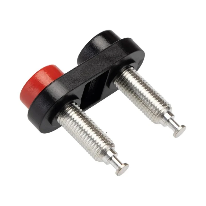 Pomona Black 15A Banana Connector with Brass Contacts and Bright Tin Plating 2269-0