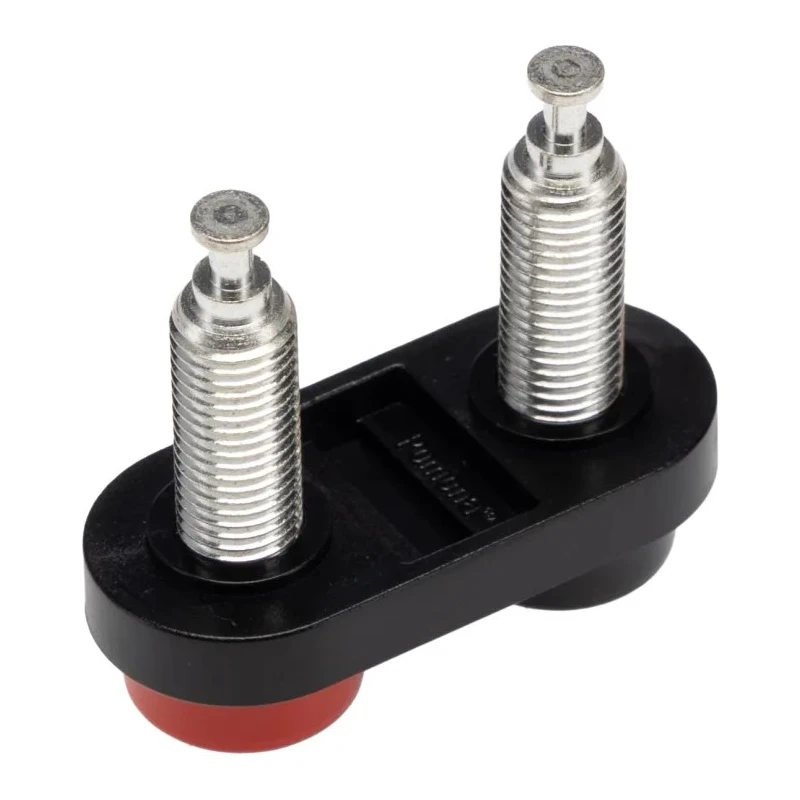Pomona Black 15A Banana Connector with Brass Contacts and Bright Tin Plating 2269-0