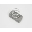 RS PRO Channel Nut M8 Galvanised Steel 221-6356