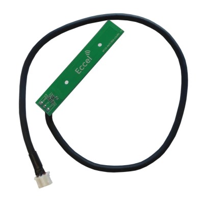 Eccel Technology Ltd MUX RFID Rectangular Square Antenna with 3-pin JST PHR-3 Female Connector RFID-ANT1356-10x50-300