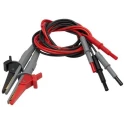 Pomona Wide Jaw Kelvin Lead Set LCR Meter Accessory 6730, Gold-Plated Contacts, 33Vrms/70V DC, 2A, UK Origin