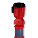 RS PRO Orange Safety Barrier High Density Polyethylene Traffic Barrier 1.15m Height 100mm Diameter 221-7874