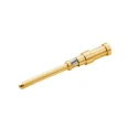 Amphenol Industrial 1.6 mm Heavy Mate Male Contact, 8A Current, Gold Plating, Copper Alloy Crimp Termination VN01 016 0024 2C