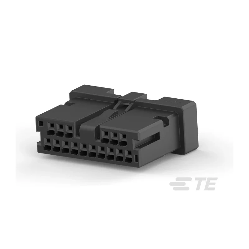 TE Connectivity Female PCB Connector Housing 1.8 mm Pitch 16 Way 2 Row Horizontal 1-2834461-6