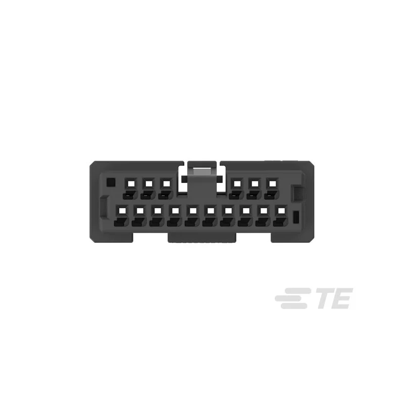 TE Connectivity Female PCB Connector Housing 1.8 mm Pitch 16 Way 2 Row Horizontal 1-2834461-6