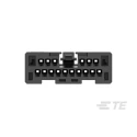 TE Connectivity Female PCB Connector Housing 1.8 mm Pitch 16 Way 2 Row Horizontal 1-2834461-6