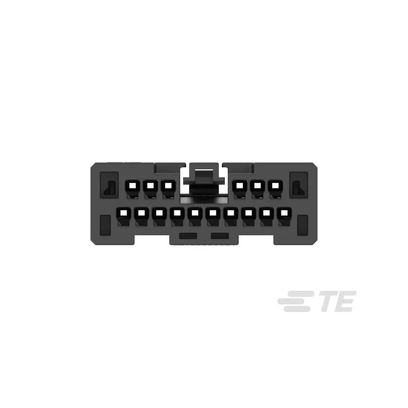 TE Connectivity Female PCB Connector Housing 1.8 mm Pitch 16 Way 2 Row Horizontal 1-2834461-6