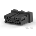 TE Connectivity Female PCB Connector Housing 1.8 mm Pitch 12 Way 2 Row Horizontal 1-2834461-2