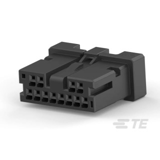 TE Connectivity Female PCB Connector Housing 1.8 mm Pitch 12 Way 2 Row Horizontal 1-2834461-2