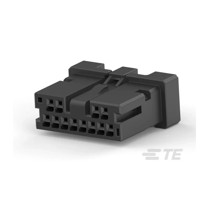 TE Connectivity Female PCB Connector Housing 1.8 mm Pitch 12 Way 2 Row Horizontal 1-2834461-2