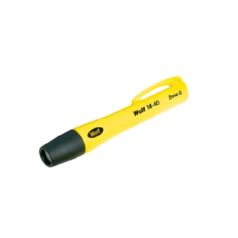 Wolf Safety ATEX IECEx LED Pen Torch Yellow 30 cd, 146 mm M-40