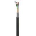 RS PRO 3 Core Power Cable Black 6mm² 600-1000V 90°C Cross Linked Polyethylene 50m 222-1602