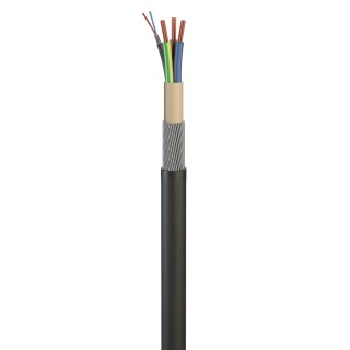 RS PRO 3 Core Power Cable Black 6mm² 600-1000V 90°C Cross Linked Polyethylene 50m 222-1602
