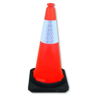 RS PRO Weighted Orange 750 mm Polyethylene Traffic Cone 221-7863