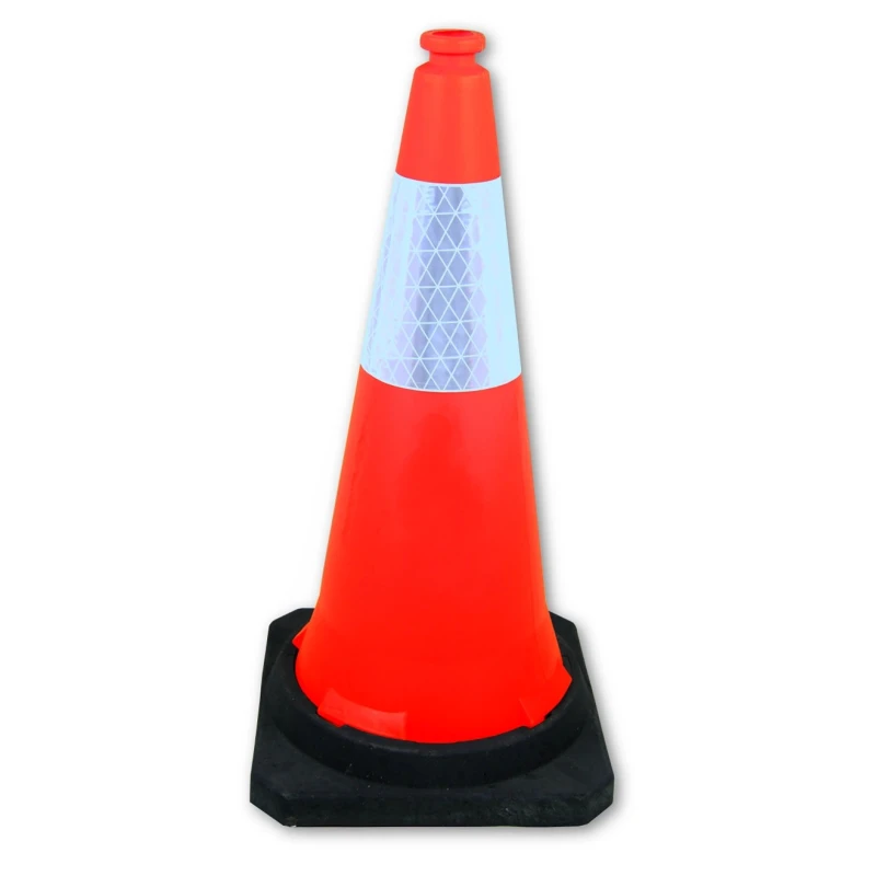 RS PRO Weighted Orange 750 mm Polyethylene Traffic Cone 221-7863