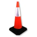 RS PRO Weighted Orange 1 m Polyethylene Traffic Cone 221-7864