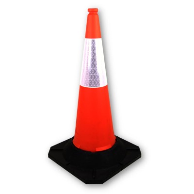 RS PRO Weighted Orange 1 m Polyethylene Traffic Cone 221-7864