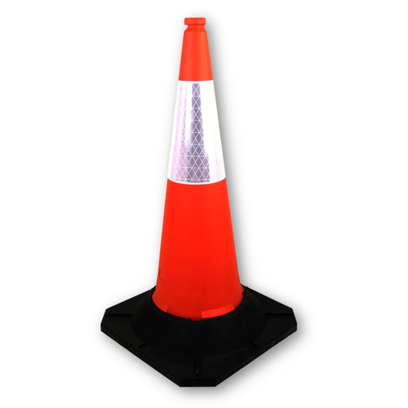 RS PRO Weighted Orange 1 m Polyethylene Traffic Cone 221-7864