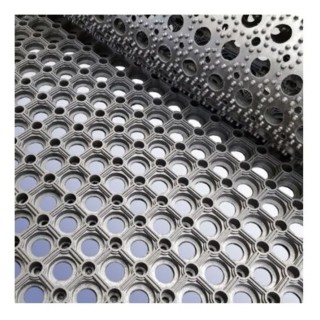 RS Pro Individual Rubber Anti-Fatigue Mat 1 m x 1.5 m x 16 mm Grey 221-7893