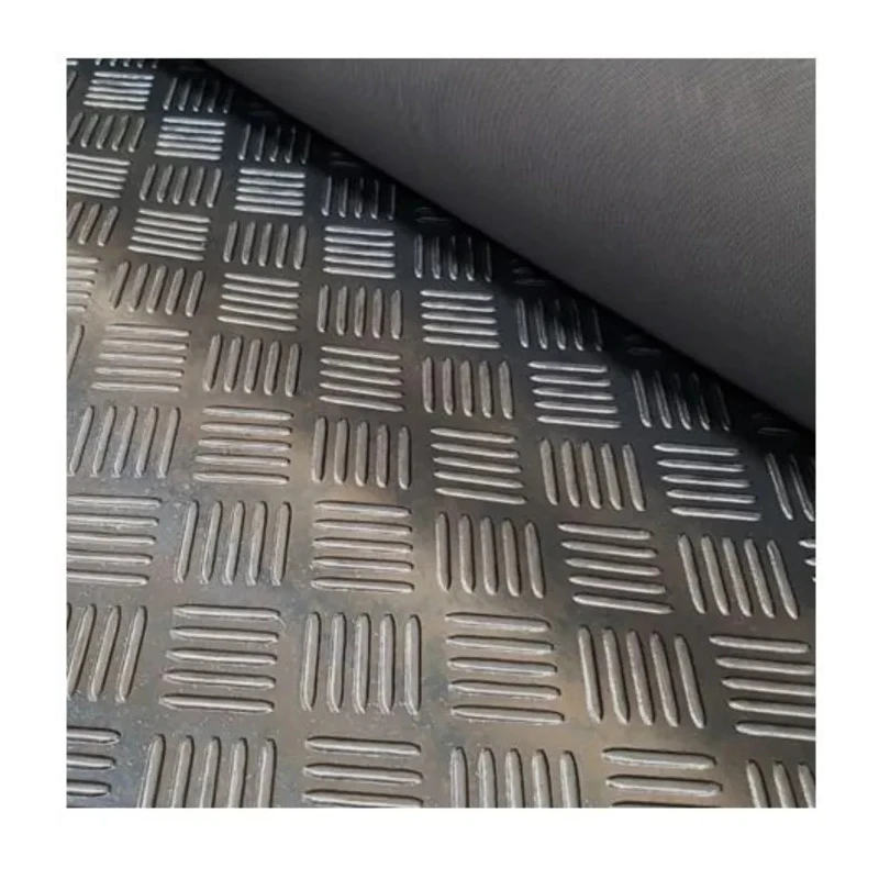 RS PRO Black Anti-Slip Flooring Rubber Roll 10 m x 1.5 m x 3 mm Thickness 221-7909