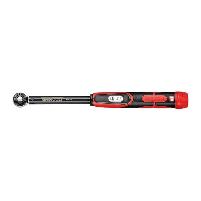 Teng Tools Click Torque Wrench 320 Nm, 1/2 in Square Drive, 70mm Overall Length 1292P320