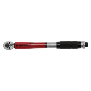 Teng Tools Click Torque Wrench, Adjustable Click Type, 5 To 25 Nm, 1/4 in Square Drive, Satin Chrome Finish, Alloy 1492AG-E