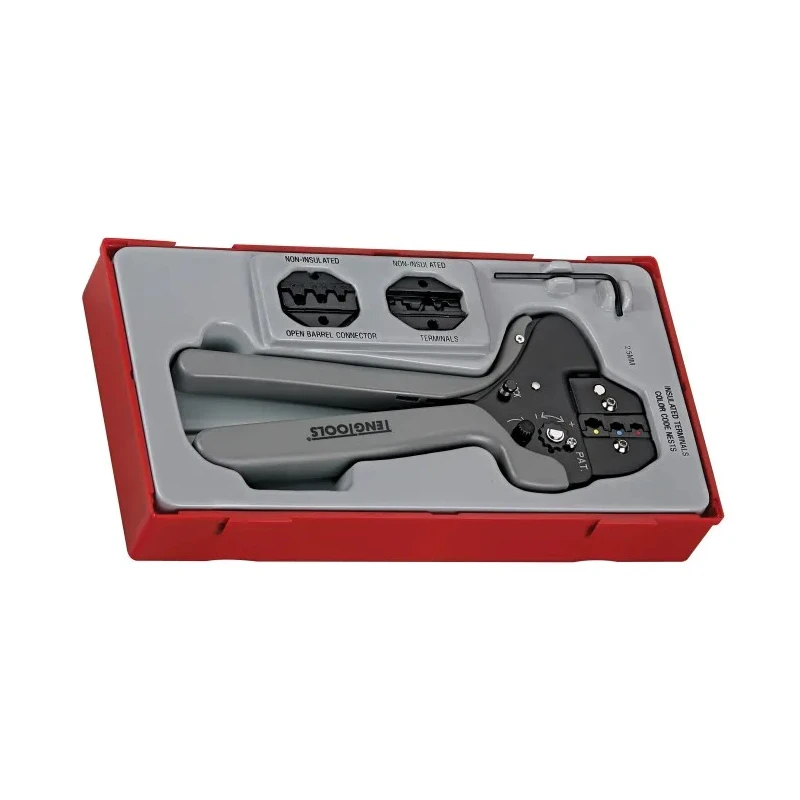 Teng Tools TTC M2 to M5 Crimp Tool for Uninsulated and Insulated Terminals TTCP04