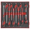 Teng Tools Standard Screwdriver Set, 11-Piece with TT-MV PLUS Steel Blades, Ergonomic Two-Component Handles TED911N