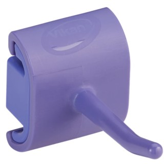 Vikan Hygienic Wall Bracket Mop Holder Purple Polypropylene Denmark 10128