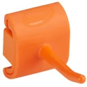 Vikan Hygienic Orange Mop Holder Polypropylene Wall Bracket Single Hook Module 10127