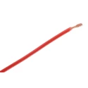 Hew Heinz Eilentropp Red Silicone Hook Up Wire, 23 AWG, 130/0.05 mm strands, 1.9 mm Outside Diameter, 5 m Length 222-4135
