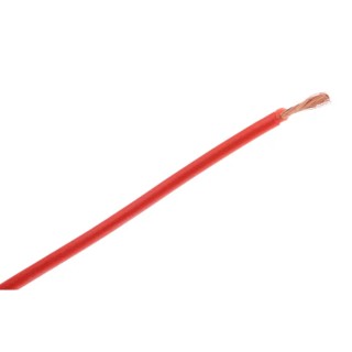 Hew Heinz Eilentropp Red Silicone Hook Up Wire, 23 AWG, 130/0.05 mm strands, 1.9 mm Outside Diameter, 5 m Length 222-4135