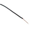 Hew Heinz Eilentropp SIFF Series Black Silicone Hook Up Wire, 23 AWG, 130 x 0.05 mm Core Strands, 1.9 mm 8955-01-100