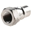 Parker Stainless Steel Hydraulic Quick Connect Coupling Male G 1/4 in, 35 Mpa SH2-63-BSPP