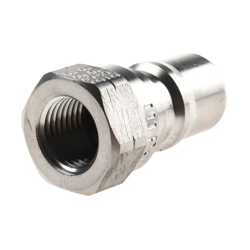 Parker Stainless Steel Hydraulic Quick Connect Coupling Male G 1/4 in, 35 Mpa SH2-63-BSPP