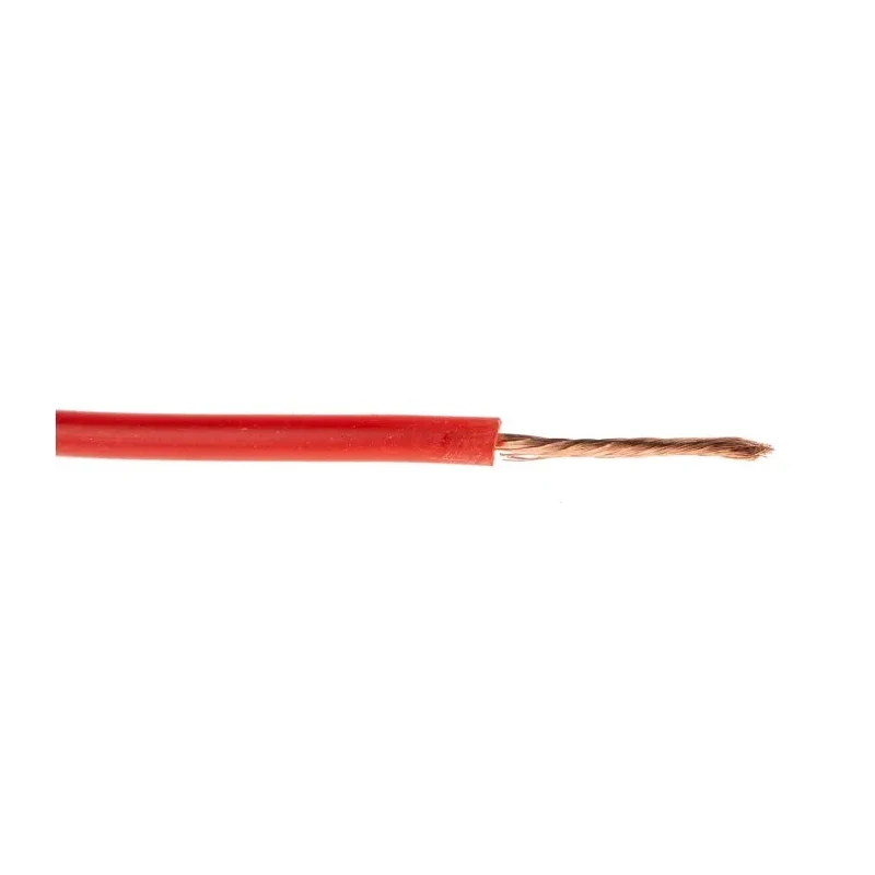 Hew Heinz Eilentropp SIFF Series Red Hook Up Wire 23 AWG Copper Silicone Insulated 500V 20m 8955-03-020