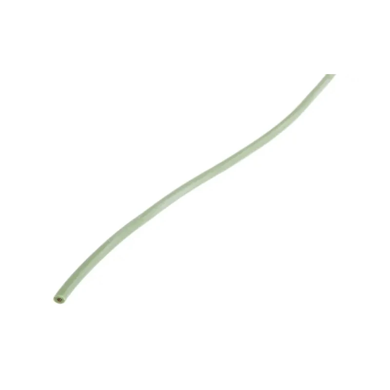 Hew Heinz Eilentropp SIFF Series Green Silicone Hook Up Wire, 23 AWG, 130/0.05 mm Core Strands, 20 m, 500V, 180°C 222-4214