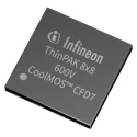 Infineon IPL60R N-Channel MOSFET 33 A 600 V Enhancement 5-Pin ThinPAK IPL60R075CFD7AUMA1