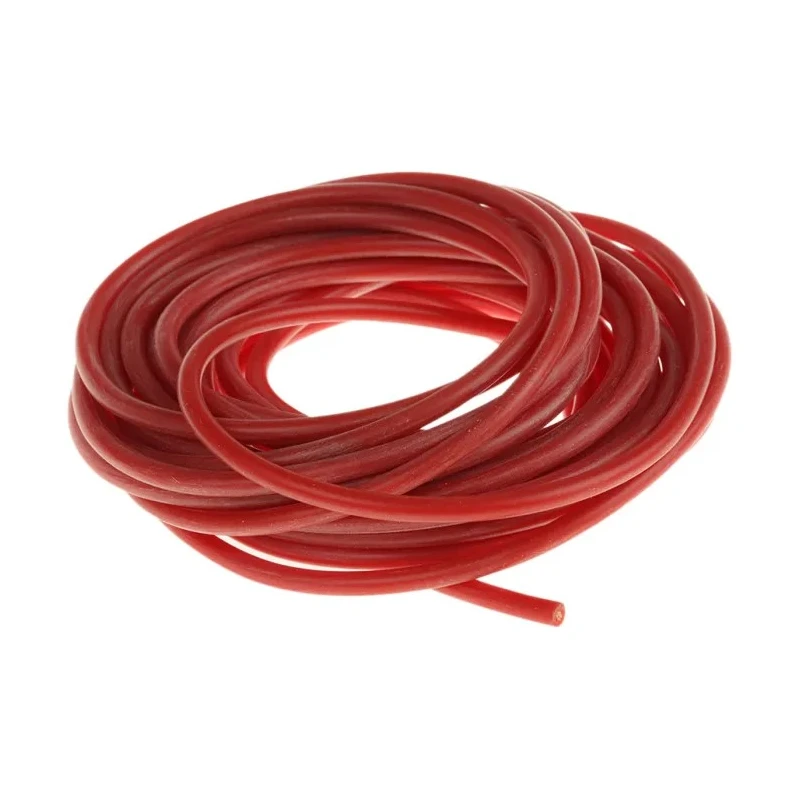 Hew Heinz Eilentropp SIFF Series Red Silicone Hook Up Wire, 17 AWG, 516x0.05 mm Strands, 5 m Length, 1.5 kV, 180°C 222-5497