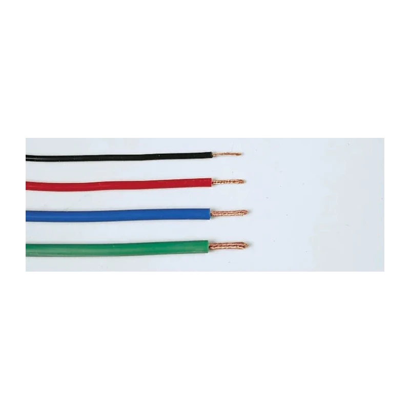 Hew Heinz Eilentropp SIFF Series Blue Silicone Hook Up Wire 20 AWG, 270x0.05 mm Strands, 5 m Length 222-6080