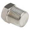 RS PRO Stainless Steel Pipe Fitting Straight Hexagon Plug Male NPT Threaded 1/2 in 222-6591