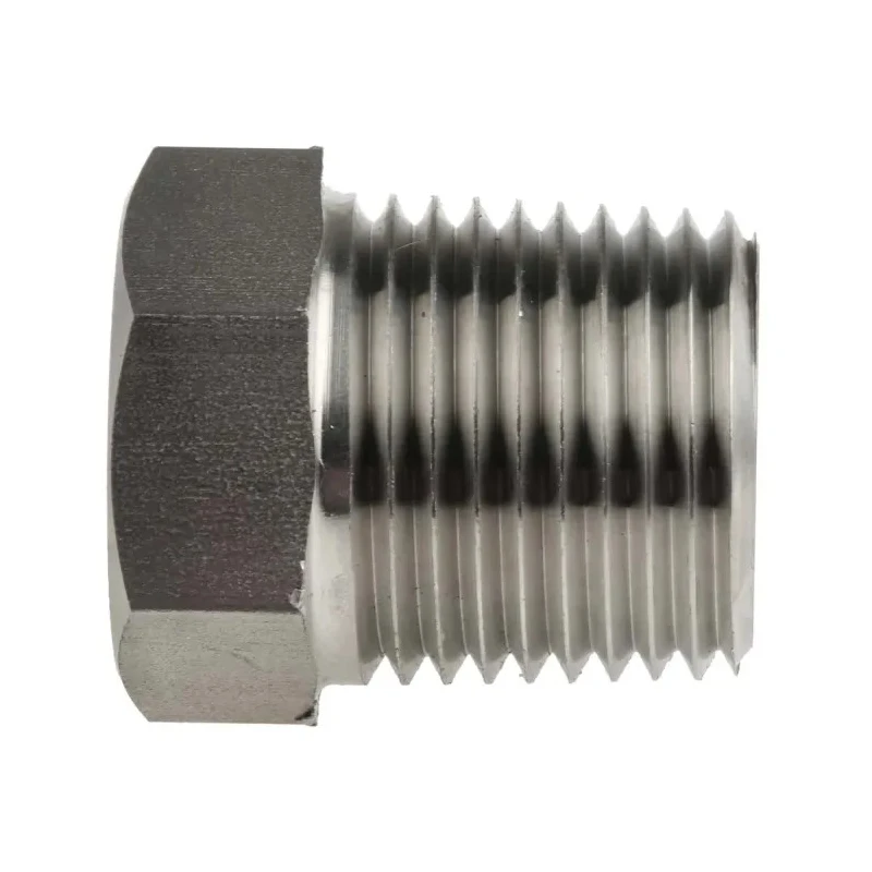 RS PRO Stainless Steel Pipe Fitting Straight Hexagon Plug Male NPT Threaded 1/2 in 222-6591